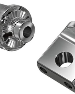 Kuryakyn Non-Pivot Splined Male Adapter Chrome Pair