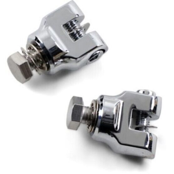 Short Magnum Peg Mount With 1/2in-13 Mount Bolts Chrome (Pair)