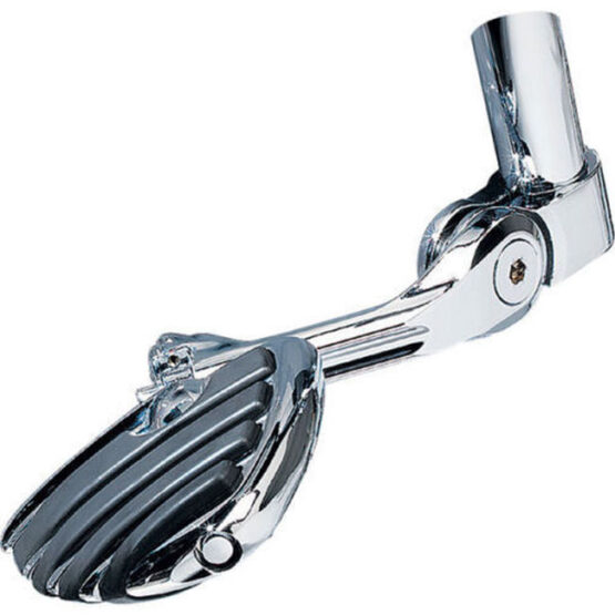 Tour-Tech Cruise 6in Mount Arm With ISO Wing Pegs 1-1/4in Clamp Chrome