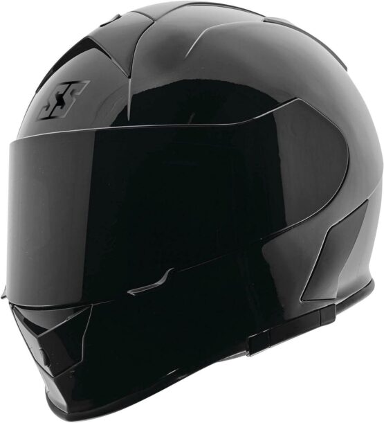 SS900 Solid Speed Helmet Gloss Black - XS - Image 2