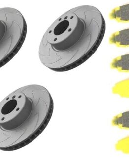 EBC BSD Slotted Rotor Brake Kit w/Pads Fits Polaris Slingshot