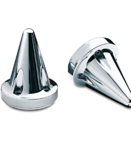 Kuryakyn Stiletto Chrome End Caps Pair