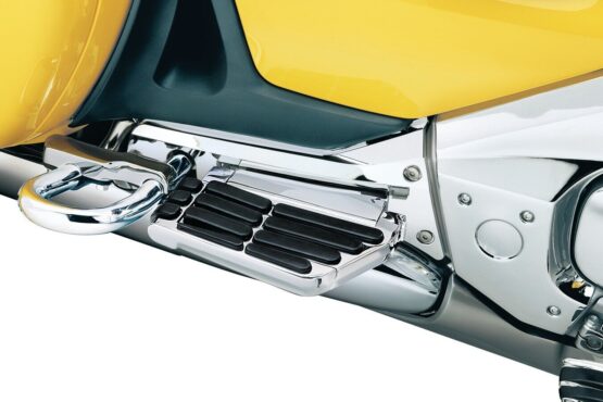 Passenger Floorboard Side Covers 01-17 Honda GL1800 Chrome - Image 2