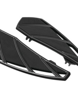 Kuryakyn Phantom Passenger Floorboards Black Fits Harley Touring/Softail 93-22