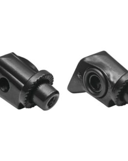 Kuryakyn Rear Footpeg Adapter Satin Black Fits BMW