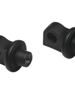 Kuryakyn Adjustable Stop Splined Peg Adapter Black