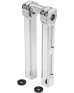 Kuryakyn 12in Billet Handlebar Risers Chrome