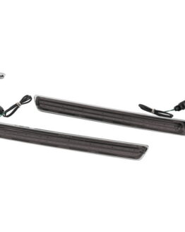 Letric Lighting Sddlbg Side Marker LED Chrome/Smoke