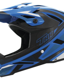 THH Helmets T-42 BMX Acceler Helmet Blue/White 2XL