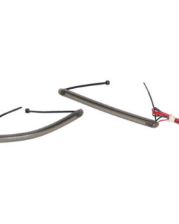 Letric Lighting Fork Tube Turn Signal Strips Amber Universal