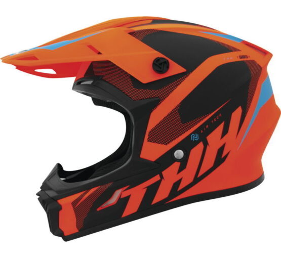 THH Helmets T710X Airtech Orgblk Sm