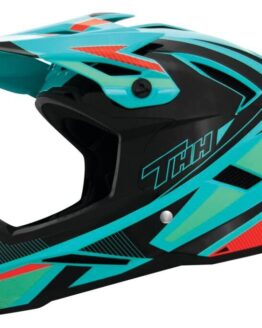 THH T-42 BMX Acceler Helmet Blue/Orange Large