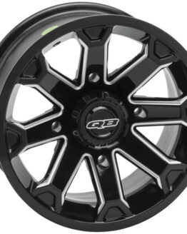 QuadBoss Blitz Wheel Black 14x7 4/110 5+3