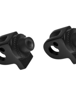 Kuryakyn Splined Peg Adapter Satin Black (Pair) Fits Triumph