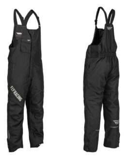 Fly Racing Youth Aurora Bib Black Large