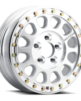 Method MR401-R 15x5 Beadlock Wheel Machined Silver 5x127