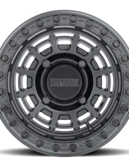 MR415 Beadlock 15x10 / 6+4/25mm / 4x156 / 132 CB MT Black Wheel - GL Black Ring