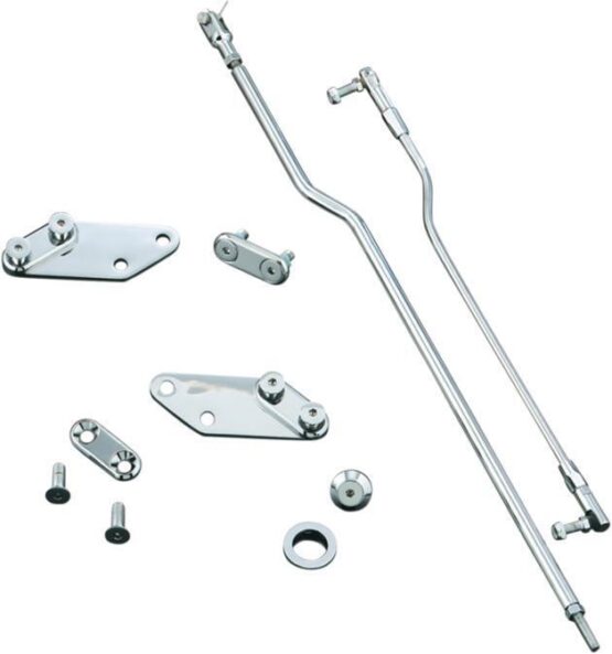 03-08 Dyna Forward Control Extenders Chrome