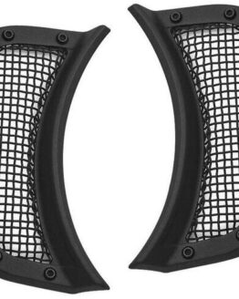 Kuryakyn Mesh Headlight Vent Accents Black