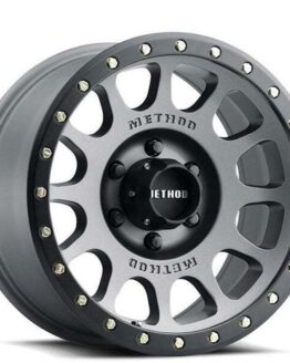 Method MR305 NV 16x8 0mm Offset Titanium Matte Black Lip Wheel 6x139.7 Pattern