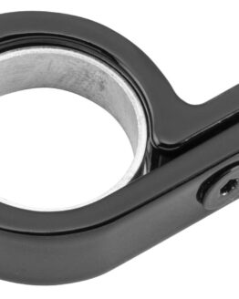 Kuryakyn P-Clamp 1-1/8in to 1-1/4in Black Bracket Mount