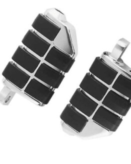 Dually ISO Peg With Male Mount Adapter Chrome (Pair)