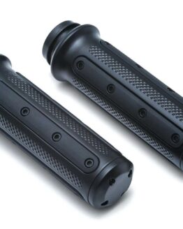 Heavy Industry Grips Dual Cable Black