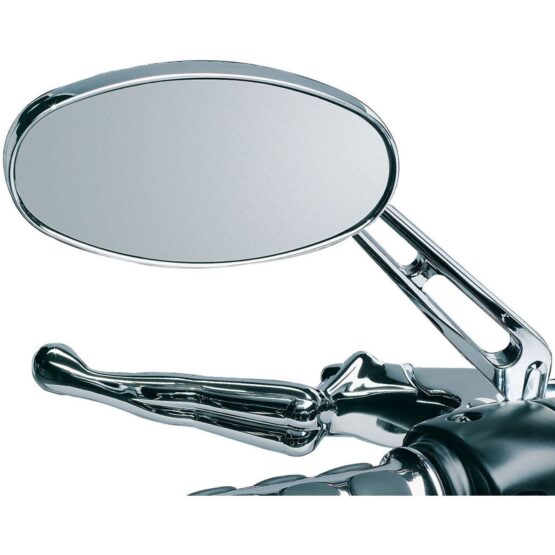 Ellipse Mirror Flat Glass Chrome - Image 2