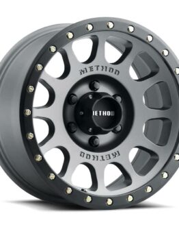 MR305 NV 18x9 / +25mm Offset / 5x150 BP / 116.5mm CB / Ti. - MT Black Lip Wheel