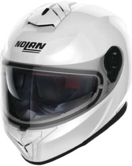Nolan Helmets N80-8 Solid Metal White 2XL Helmet