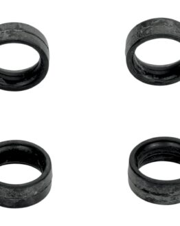 Kuryakyn ISO Shift Peg Replacement Rubbers Black (4 Pcs)