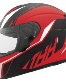 THH T810S Turbo Full Face Helmet Red/Silver 2XL