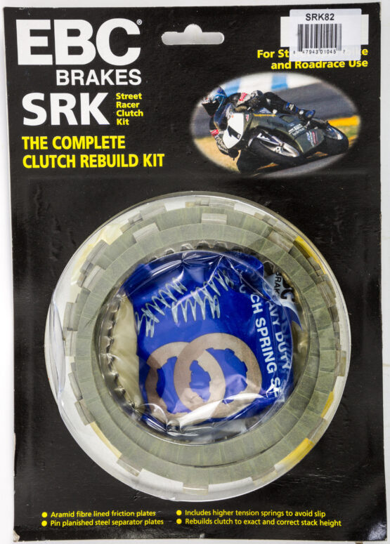 SRK Complete Clutch Kit - Aramid Fiber Friction Plates, Steels, & Springs