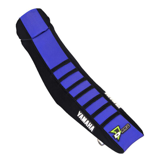 Seat Cover Black/Blue w/Black Ribs