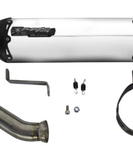 S1R "Black" Slip On Exhaust - Aluminum