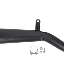 Low-Mount Black Stainless Steel Comp-S Slip On Exhaust