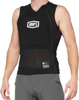 100% Tarka Body Armor Vest Black/White 2XL Unisex