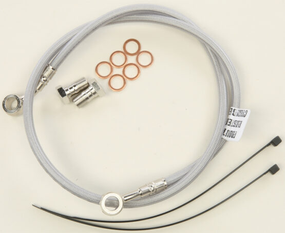 Stainless Steel Front 2-Lines Brake Line Kit