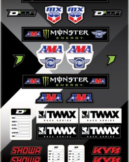 "MX" Universal Decal Sheet - 12 mil Ultracurve Vinyl
