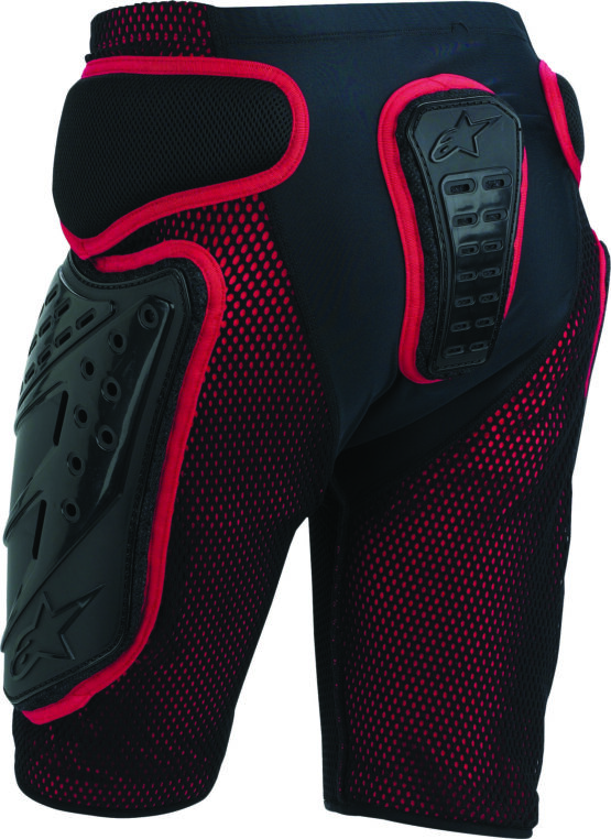 Bionic Freeride Shorts Black/Red Small - Image 2