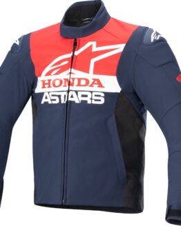 Alpinestars Honda SMX Waterproof Jacket Men's Large Blue/White/Red/Black