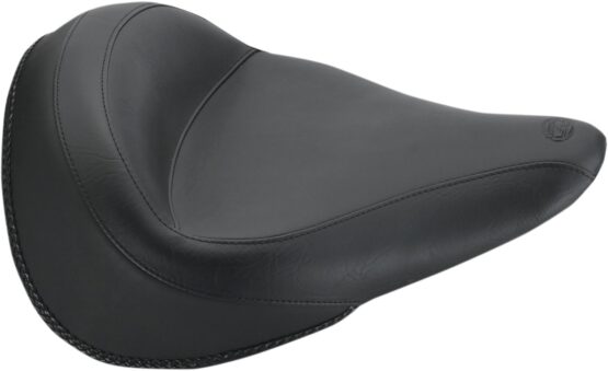 Plain Vinyl Solo Seat Black Foam