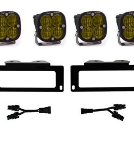Baja Designs Fog Pocket Kit Amber Fits 09-12 Ram 2500/3500