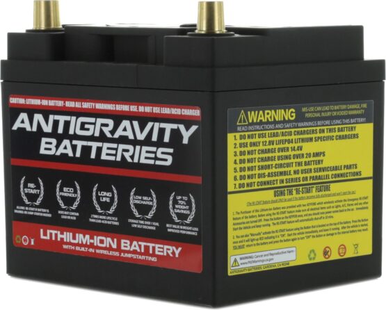 Restart Lithium Battery - Group 26, 16 AH, 850 CA w/ Wireless Remote