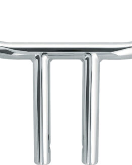 Psycho Chubby Drag Handlebar 8" Chrome w/Risers