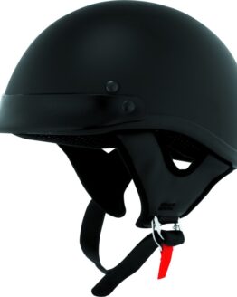 Skid Lids Traditional Helmet Flat Black - Small