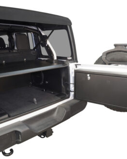 Tuffy Deluxe Cargo Enclosure for Jeep Wrangler JL 4-Door w/ Subwoofer