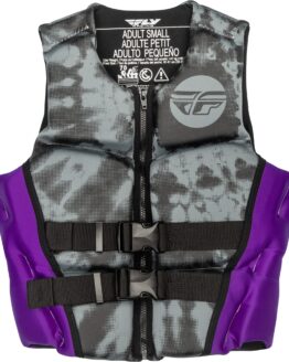 Fly Racing Women's Neoprene Flotation Vest XS Purple/Grey/Black