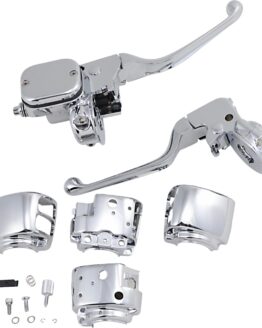 Drag Specialties Handlebar Control Kit Mechanical Clutch Chrome For Harley