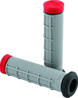 Tri Density ATV 1/2 Waffle Grips - Red